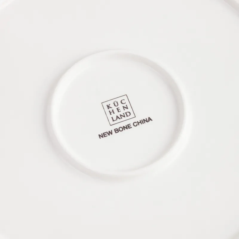 Тарелка обеденная, 27 см, фарфор N, бело-золотистая, Кинцуги, Revival, image-4