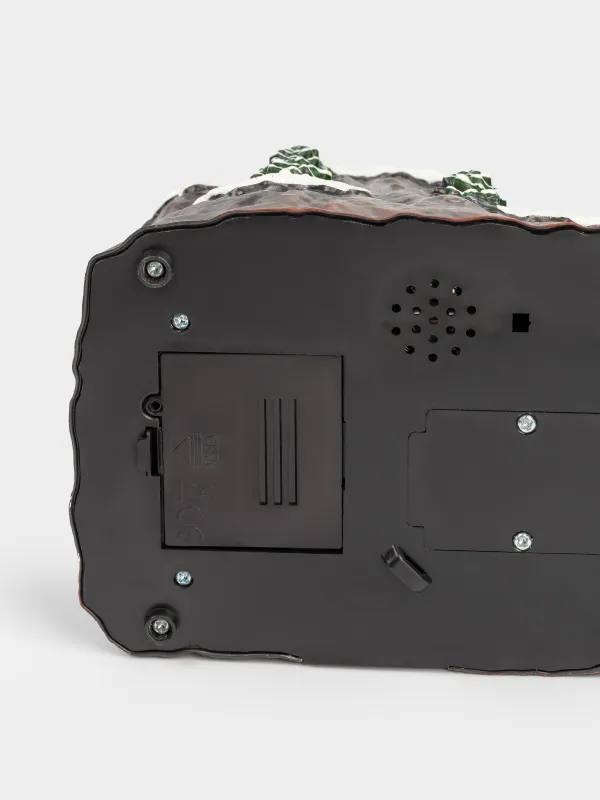 Статуэтка с подсветкой, 39х17 см, анимированная, полирезин, Поезд, Christmas style, image-4