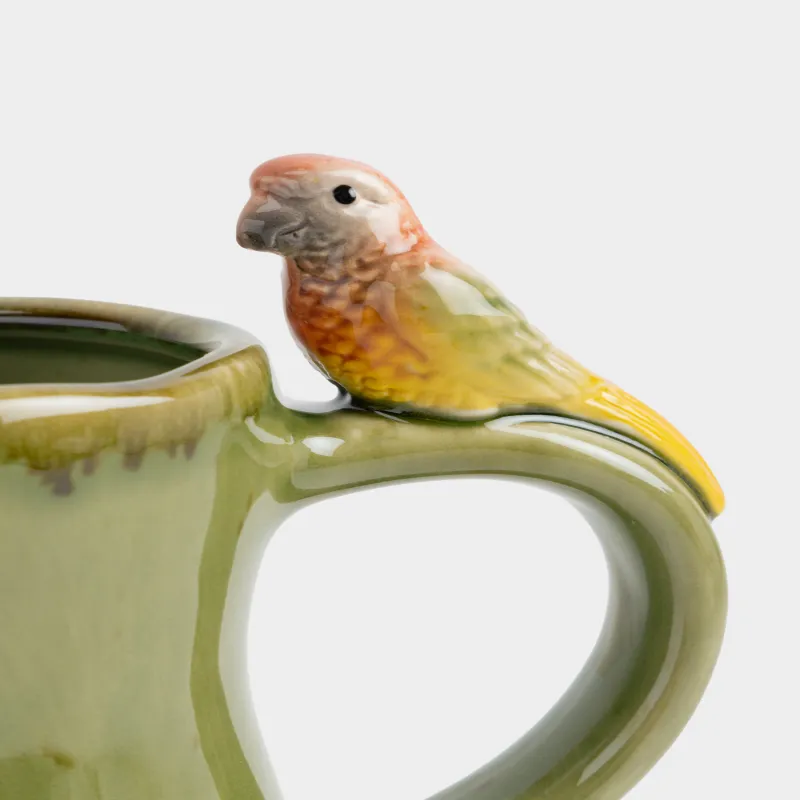 Кружка, 500 мл, Попугай, Tropical bird, image-2