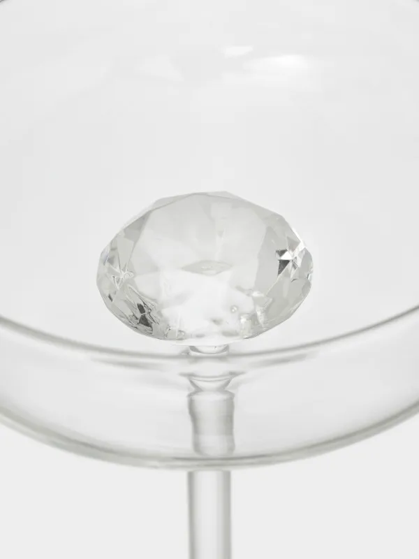 Бокал-креманка для шампанского, Кристалл, Crystal shape, image-2