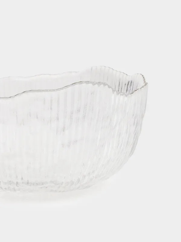 Салатник, 17х8 см, с серебристым кантом, Argos silver, image-3