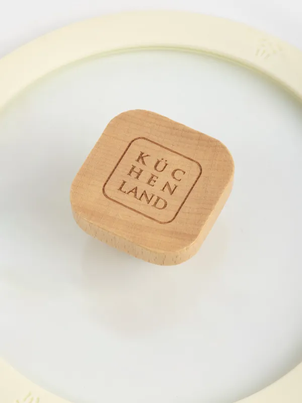 Ковш, 16 см, с крышкой, Enamel wood, image-4