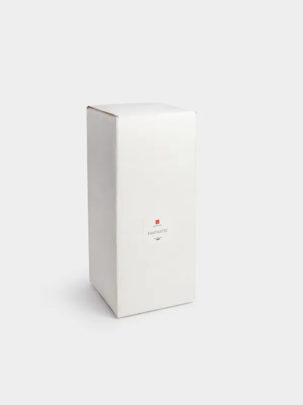 Подсвечник, 26 см, для одной свечи, на ножке, стекло/металл, серебристый, Кракелюр, Fantastic Ice, image-5