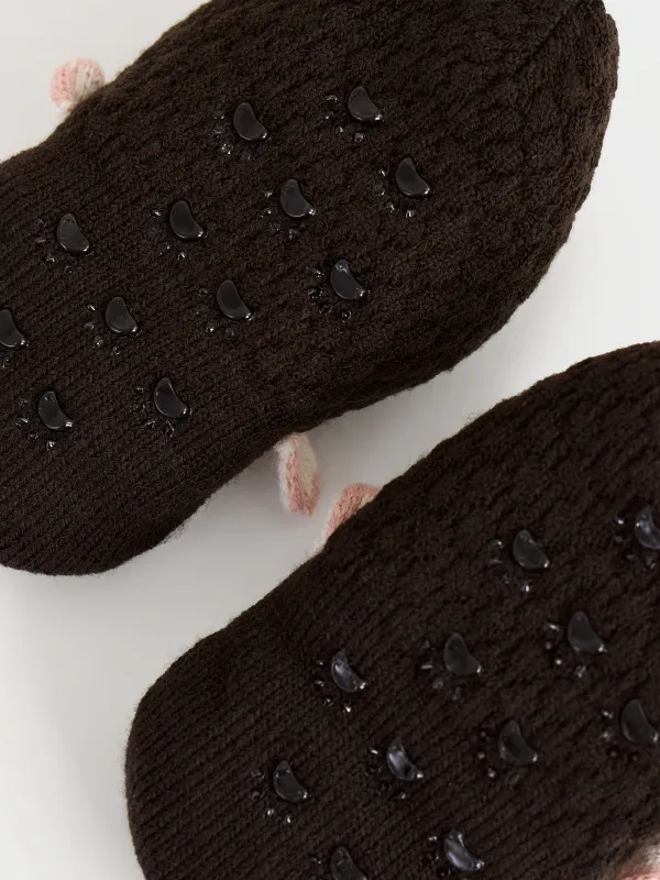 Носки детские, акрил/шерпа, Funny warm, image-3