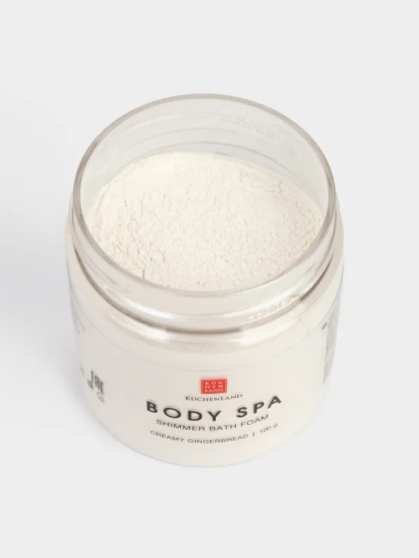 Пена для ванны, 100 гр, с шиммером, Сливочный пряник, Молочная ванна, Body spa, image-1