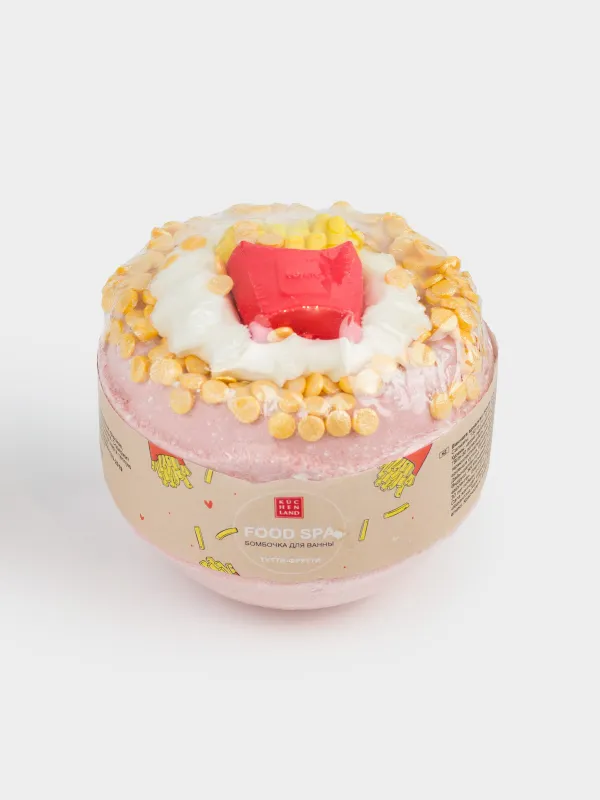 Бомбочка для ванны, с игрушкой, Тутти-фрутти, Food spa, image-4