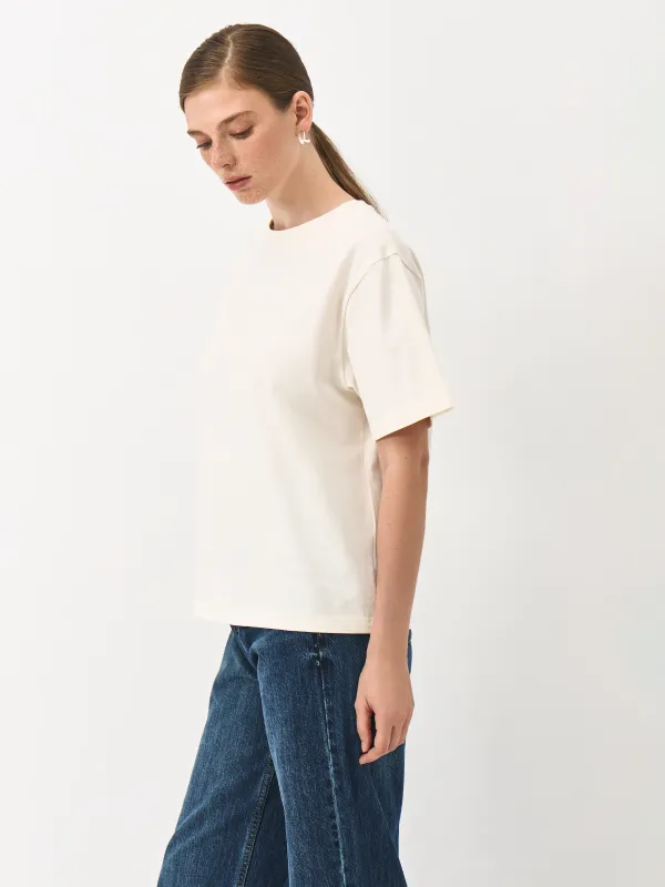 Футболка женская, бежевая, Adrianna, image-5