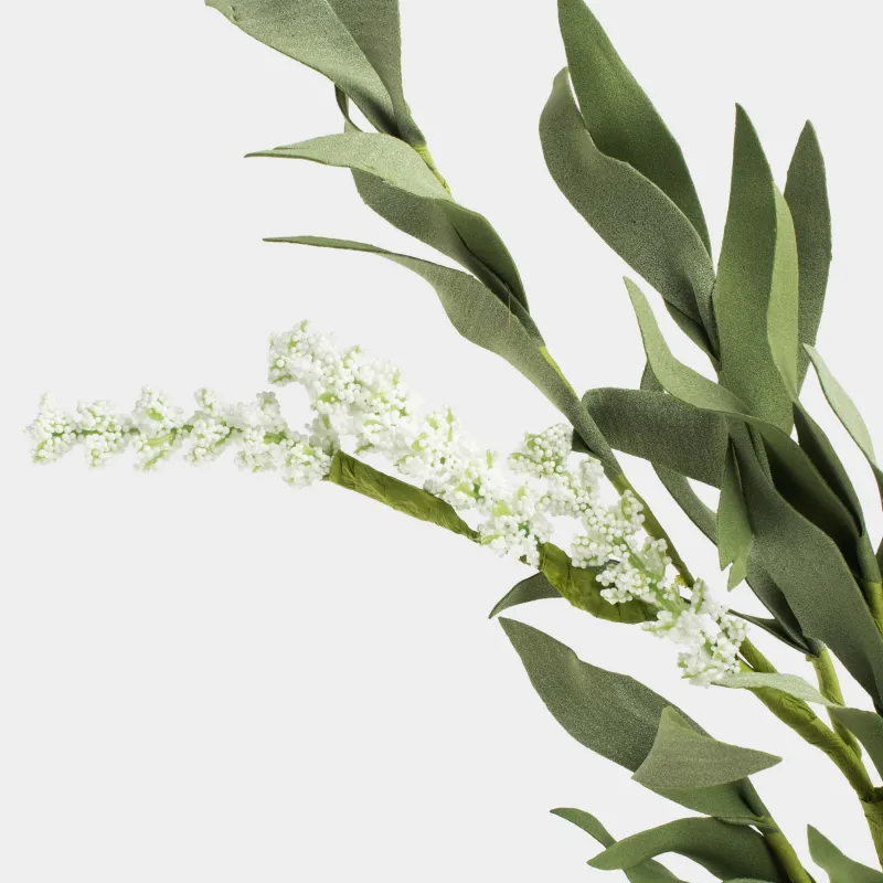 Ветка декоративная, 65 см, пенопласт/бумага, Полевая лаванда, Meadow decor, image-2