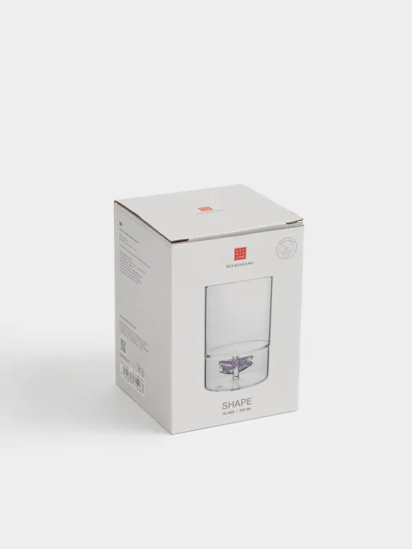 Стакан, 12 см, 300 мл, стекло Б, Цветок, Shape, image-5