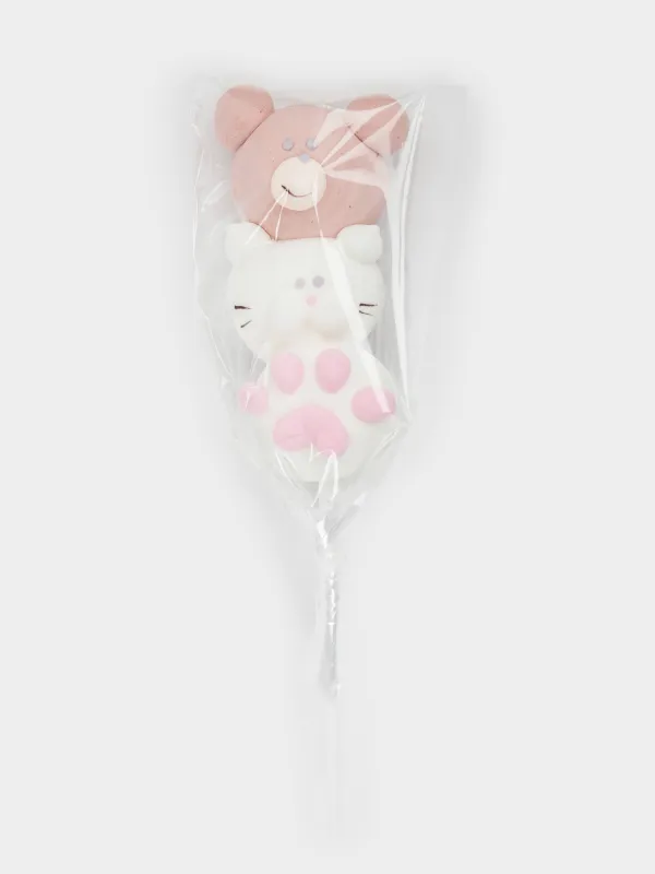 Маршмеллоу, 17 гр, на палочке, микс, Ваниль, Веселые зверюшки, Sweet life, image-4