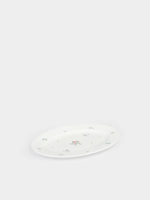 Блюдо, 30х21 см, Нежные цветы, El floria, image-0