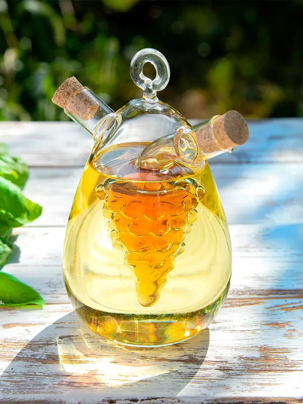 Емкость для масла и уксуса, 400/35 мл, стекло Б/пробка, Comfort Shape, image-2