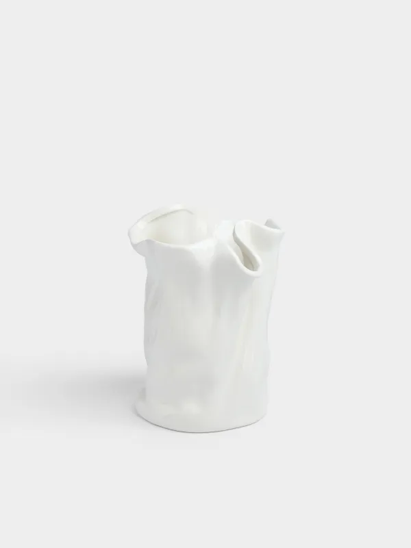 Ваза для цветов, 20 см, Мятый эффект, Crumple, image-1