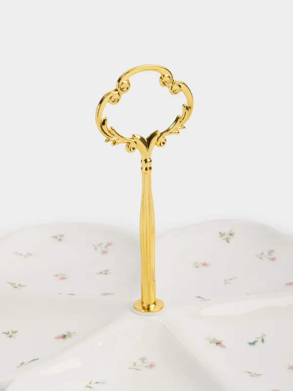 Подставка для закусок, 25х17 см, с ручкой, El flora, image-2