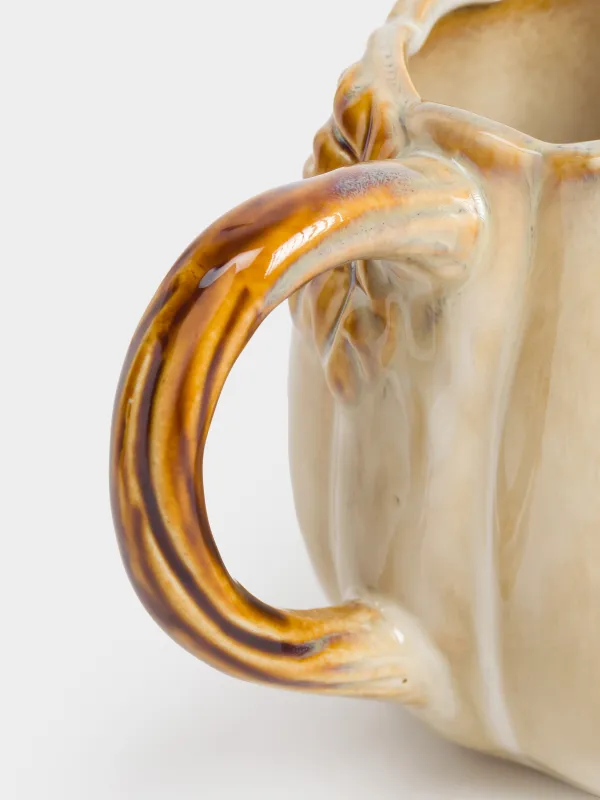 Кружка, 560 мл, керамика, молочно-коричневая, Тыква, Pumpkin velir, image-3