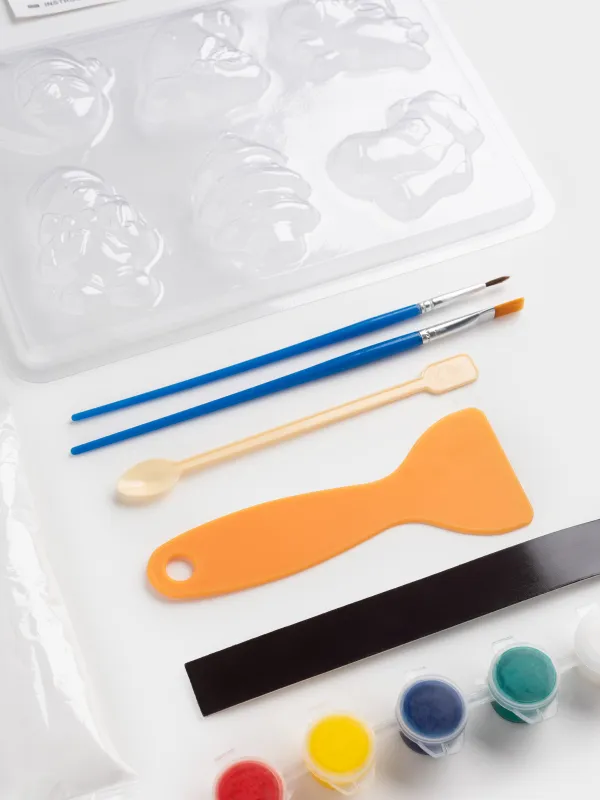 Набор для творчества, 16 пр, создание фигур, гипс, Новогодние атрибуты, Creative, image-2