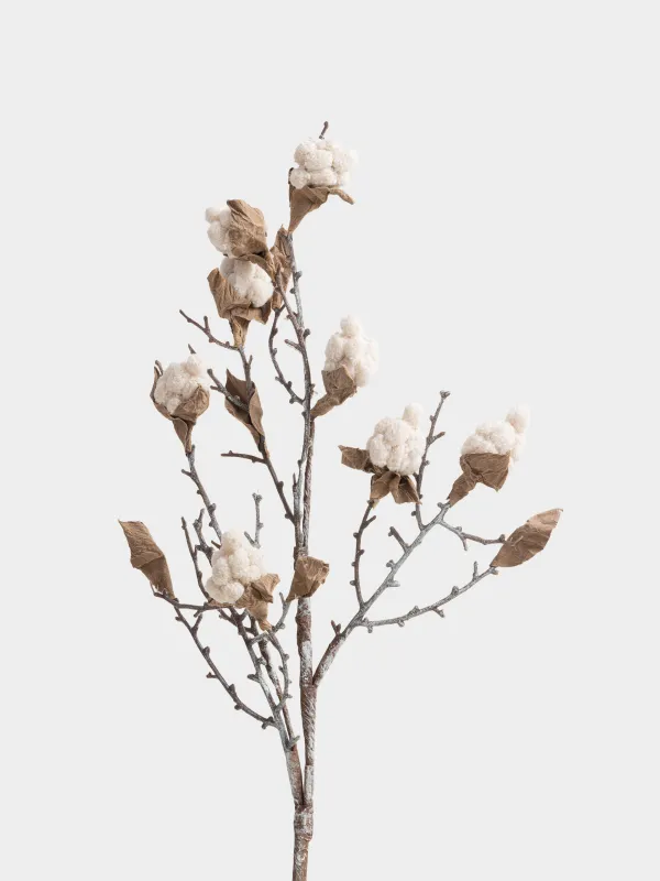 Ветка декоративная, 97 см, Хлопок, Flower garden, image-1