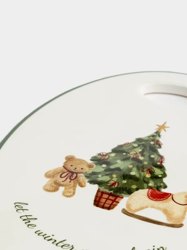 Подставка под горячее, 15x20 см, Овечка, Christmas lamb, image-1