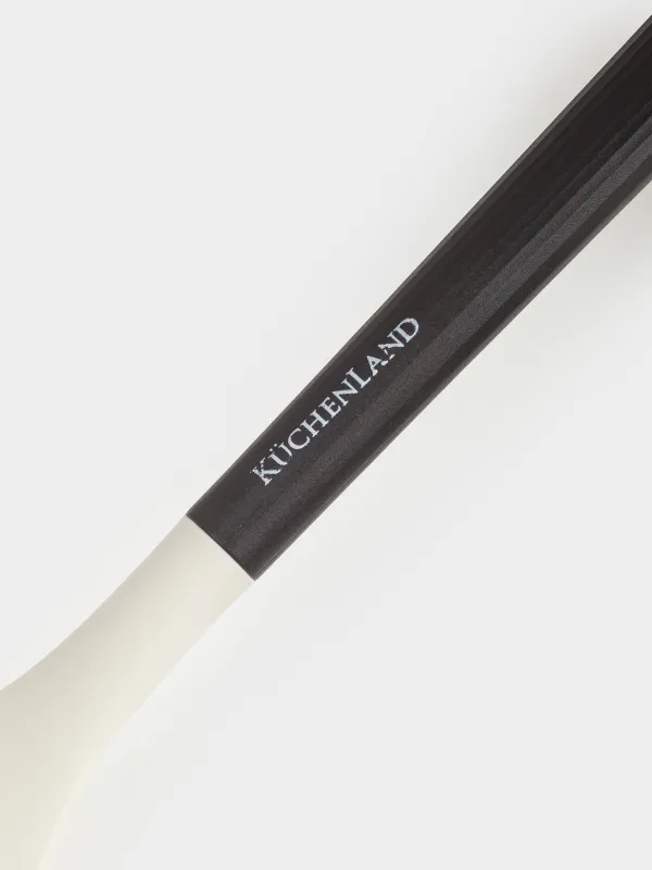 Половник, 32 см, силикон/пластик, бежево-черный, Service, image-3