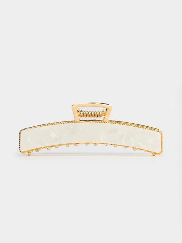 Заколка для волос, металл/акрил, Hairstyle, image-0