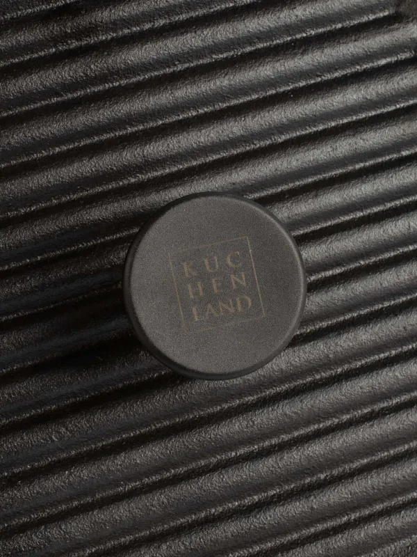 Крышка-пресс для гриля, 23 см, чугун, квадратная, черная, Authentic, image-4