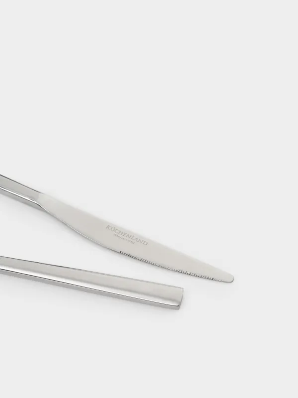 Нож столовый, 2 шт, сталь, Rome, image-3