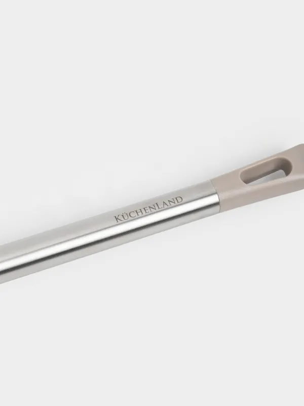 Половник, 32 см, силикон/сталь, серый, Ginelli kitchen, image-3