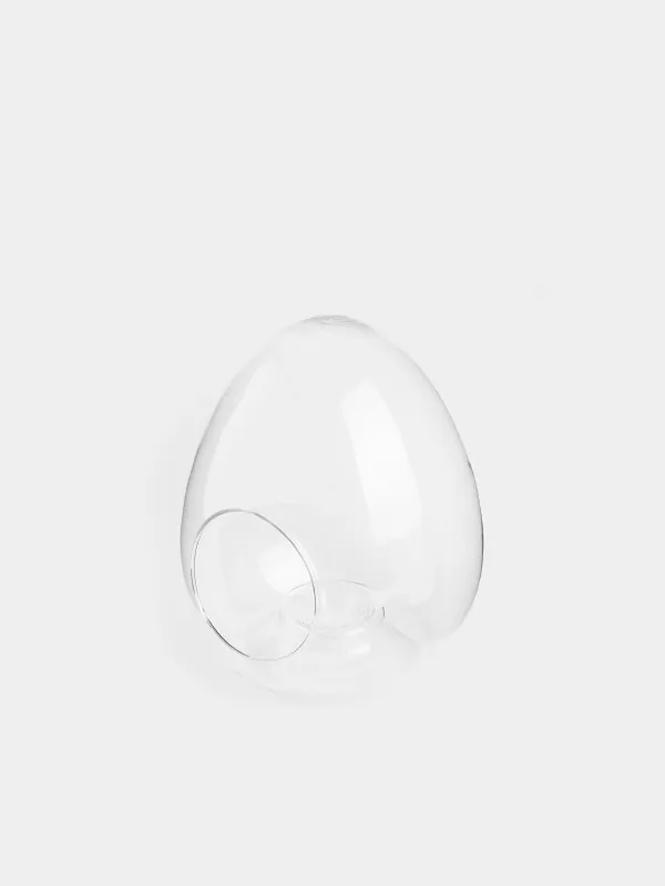 Конфетница, 19х23 см, стекло, Яйцо, Clear, image-2