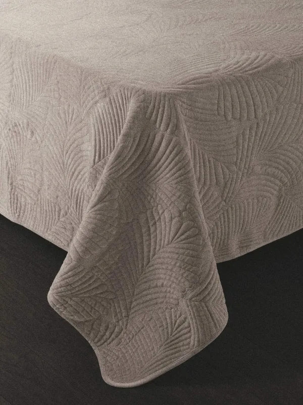 Покрывало, 240х260 см, стеганое, Пальмовый лист, Stitch velvet, image-3