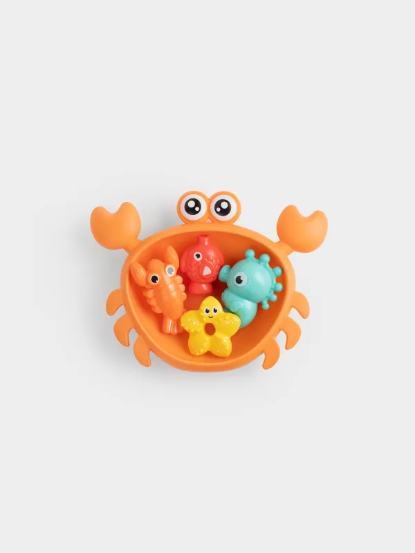 Набор игрушек для купания, Aquatic animals, image-0
