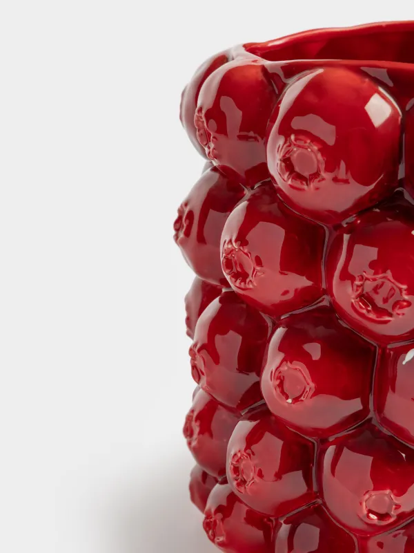Ваза для цветов, 20 см, декоративная, Гранаты, Pomegranate, image-3