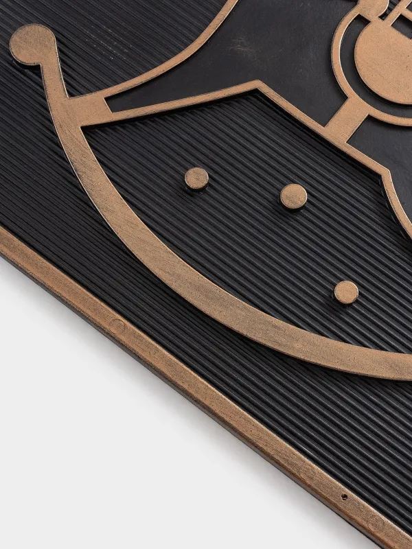 Коврик придверный, 45х75 см, резина, Home deco, image-2