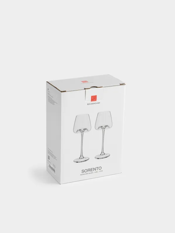 Рюмка, 70 мл, 2 шт, кристальное стекло, Sorento, image-4