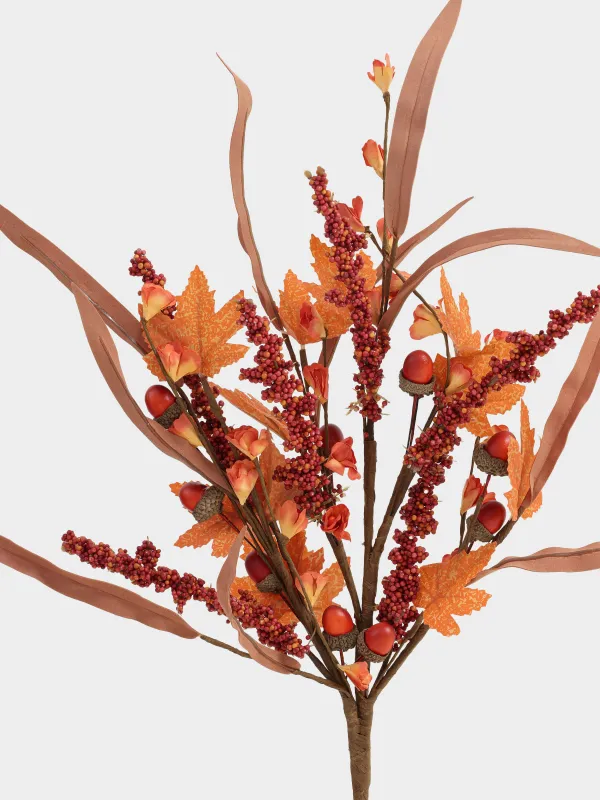 Ветка декоративная, 55 см, Желуди и ягоды, Forest symphony decor, image-1