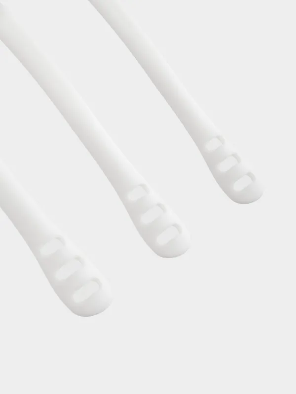 Сушилка для одежды, 8 плечиков, складная, подвесная, пластик, белая, Compact, image-3