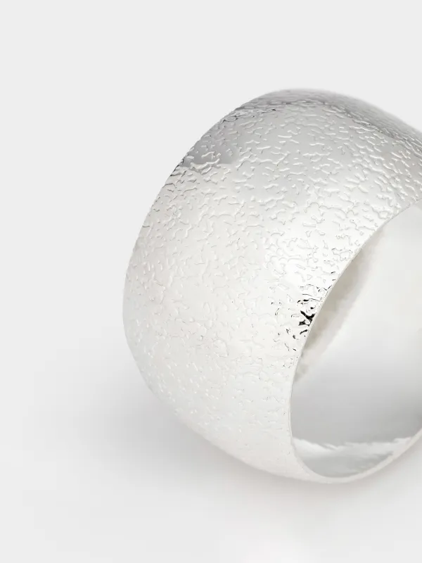 Кольцо для салфеток, 5 см, 2 шт, металл, серебристое, Кольцо, Fantastic R, image-3