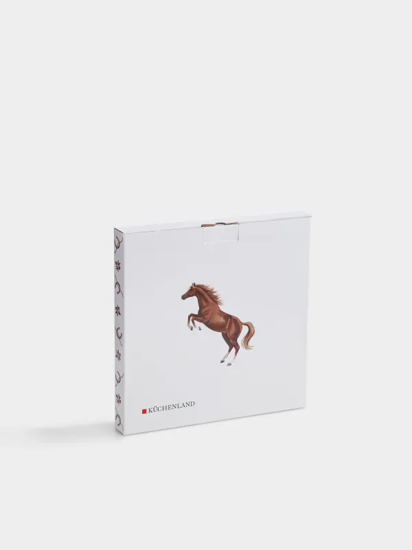 Тарелка закусочная, 21 см, Конь, Zealous horse, image-4