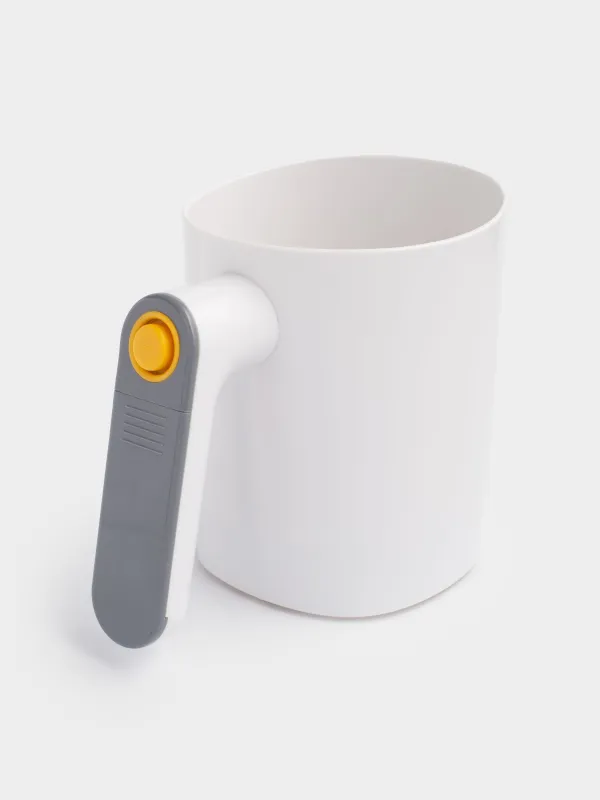 Сито электрическое, 18х15 см, пластик/сталь, бело-серое, Bakery, image-2