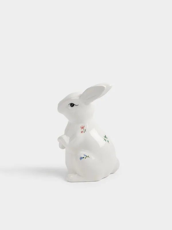 Статуэтка, 16 см, Кролик с цветами, El flora rabbit, image-0