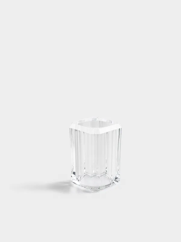 Стакан для ванной комнаты, 10 см, Crystal glance, image-2