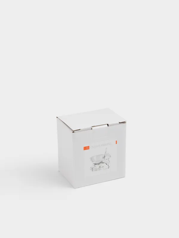 Подставка для яйца, 6 см, стекло, Кролик, Clear figure, image-4