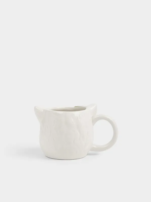 Кружка, 440 мл, Кошка с цветком, Cat, image-2