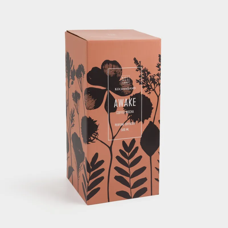 Ароматический диффузор, 500 мл, коричневый, Coffee Mocha, Awake, image-5