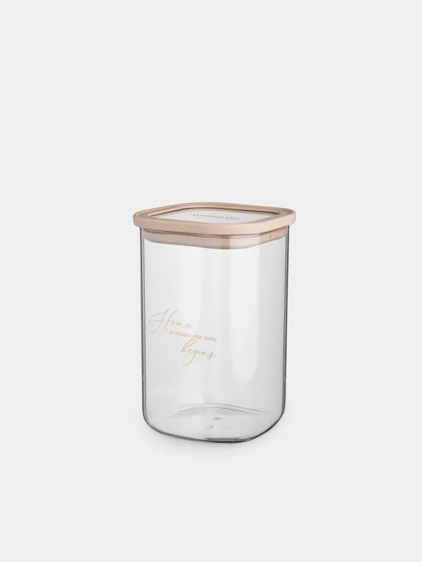 Банка для сыпучих продуктов, 920 мл, Verre, image-1