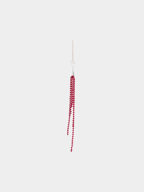 Украшение декоративное, 40 см, подвесное, Бусы, Balls decor, image-0