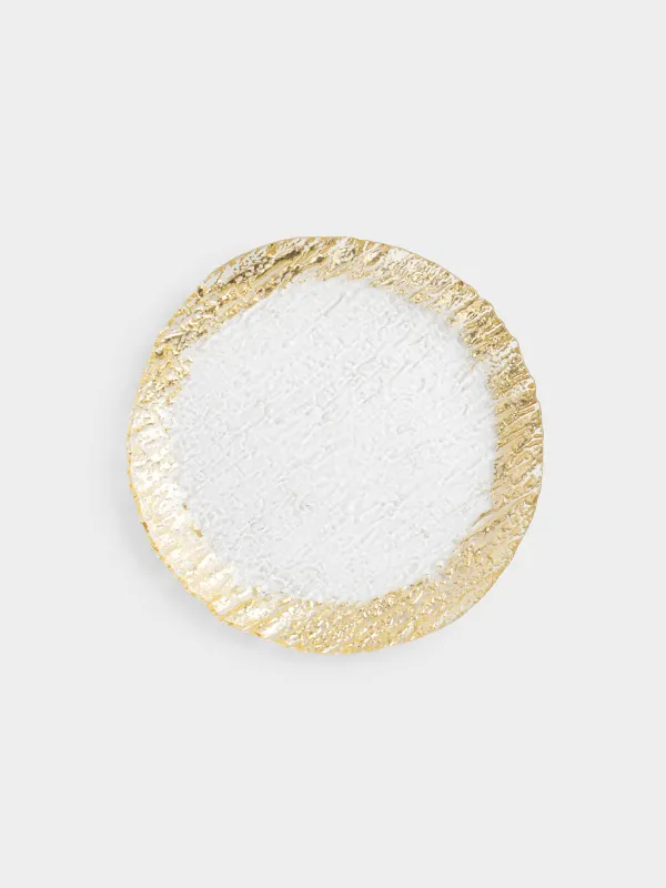 Тарелка обеденная, 28 см, Paradise gold, image-0