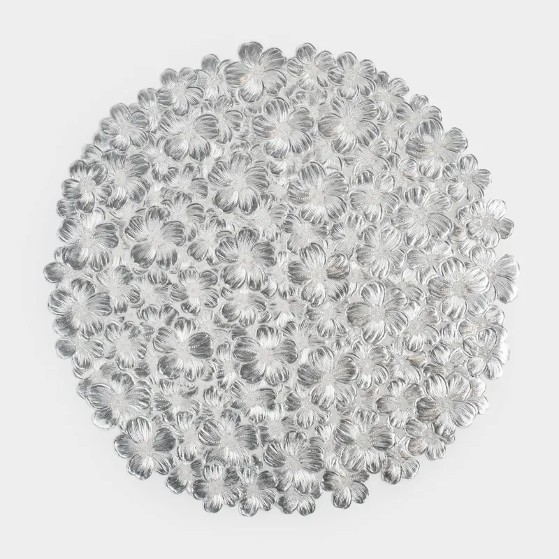 Салфетка под приборы, 38 см, Цветы, Azhur Grid