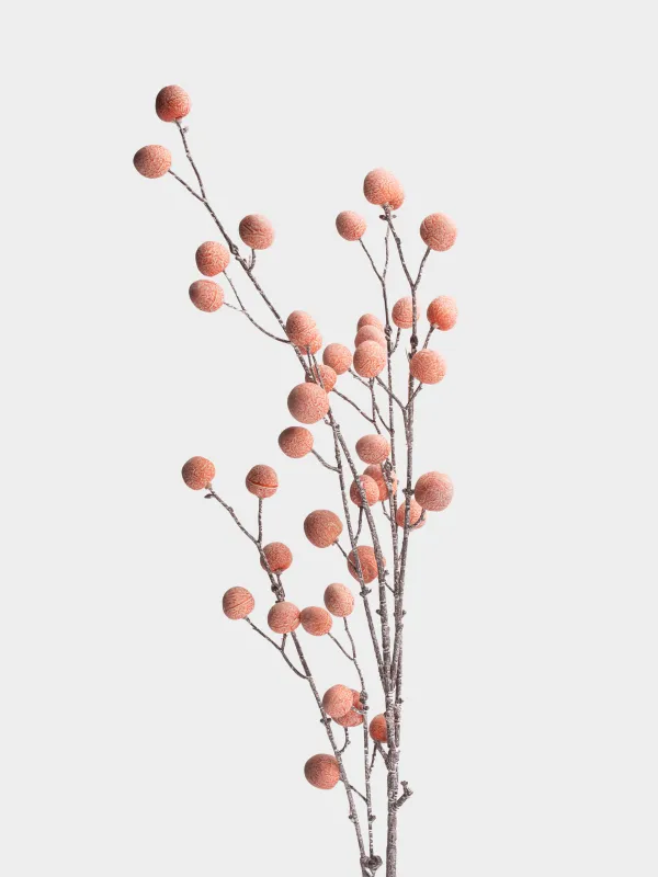 Ветка декоративная, 1,1 м, Хурма, Fruit decor, image-1