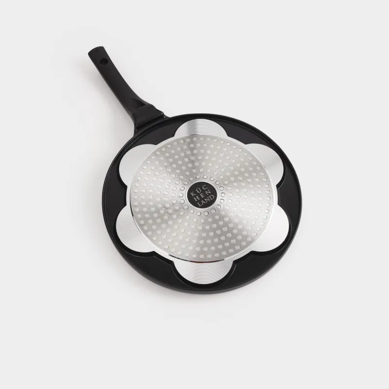 Сковорода для яиц и оладий, 26 см, 7 отд, с покрытием, алюминий, Новогодние атрибуты, Action, image-4