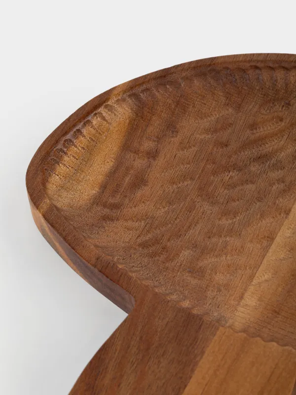 Блюдо декоративное, 20х19x2 см, Гриб, Noble flow, image-2